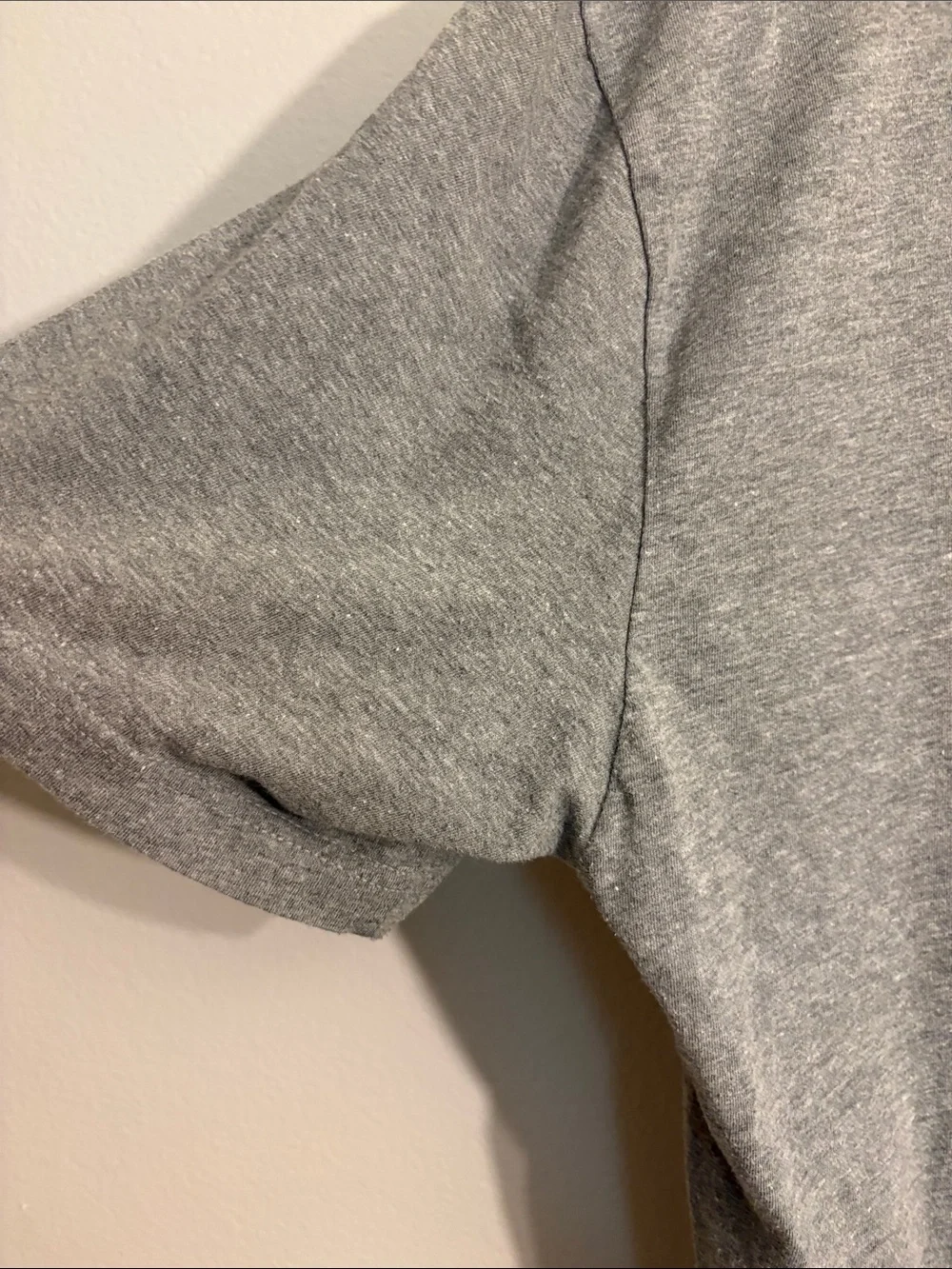 Jordan Gray Tee with Red Jumpman Logo